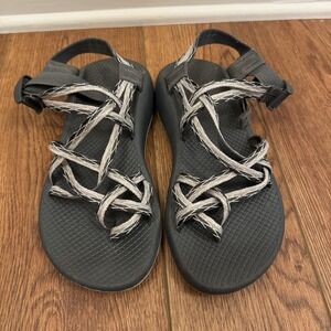 Chaco ZX/2 Classic Women's Size 8 Double‎ Strap Toe Loop Tan Brown Sport Sandals